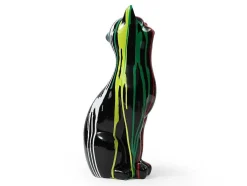 Groot Kattenstandbeeld Van Hars L24 X B13 X H53 Cm Meerdere Kleuren Miniria