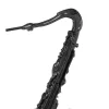 Groot Saxofoonstandbeeld Van Hars L29 X B16 X H62 Cm Zwart Musania