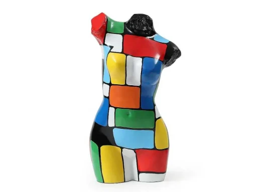 Grote Buste Van Hars L26 X B17 X H48 Cm Meerdere Kleuren Taviano