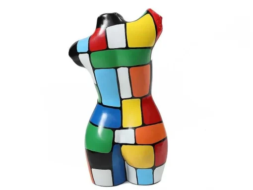 Grote Buste Van Hars L26 X B17 X H48 Cm Meerdere Kleuren Taviano