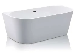 Halfvrijstaand Bad Divina -200L - 150X75X58Cm - Wit
