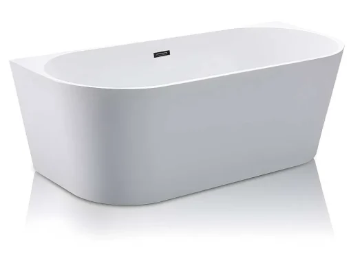 Halfvrijstaand Bad Divina -200L - 150X75X58Cm - Wit