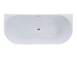 Halfvrijstaand Bad Divina -200L - 150X75X58Cm - Wit