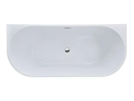 Halfvrijstaand Bad Divina -200L - 150X75X58Cm - Wit