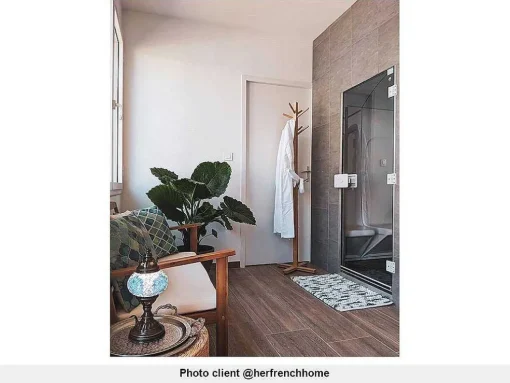 Hamam Myloo Voor 2 Met Ergonomische Zitplaatsen, Extern Bedieningspaneel En Temperatuursensor