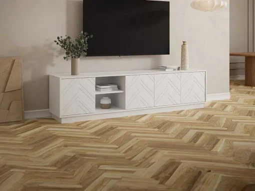 Hangend Tv-Meubel Met 4 Deuren En 2 Nissen Van Mdf - Wit - Redonia