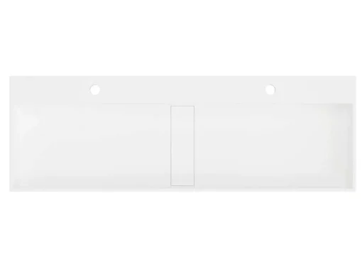 Hangend Wastafelblad - Wit - L120 X B40 X H15 Cm - Yamdrok