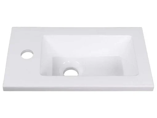 Hangend Wastafelmeubel Met Nis - 40 Cm - Licht Naturel - Lopena