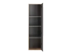 Hangende Badkamerkolom - Licht Naturelkleurig En Grijs - L35 X B30 X H120 Cm - Jasmine