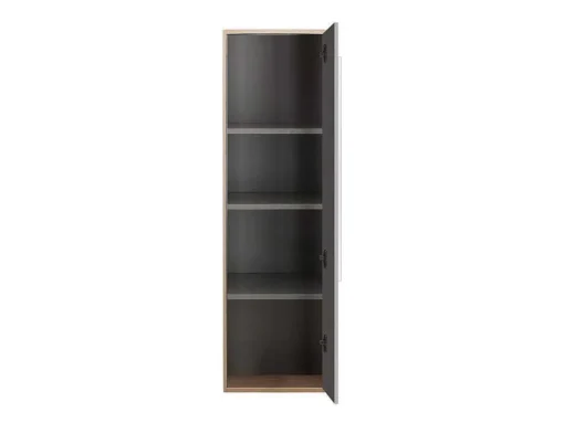 Hangende Badkamerkolom - Licht Naturelkleurig En Grijs - L35 X B30 X H120 Cm - Jasmine