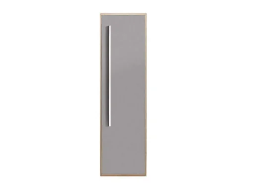 Hangende Badkamerkolom - Licht Naturelkleurig En Grijs - L35 X B30 X H120 Cm - Jasmine