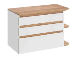 Hangende Wastafel - Natuur En Wit - 96 Cm - Anida