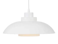 Hanglamp Van Metaal - D34 X H120 Cm - Wit - Briliva