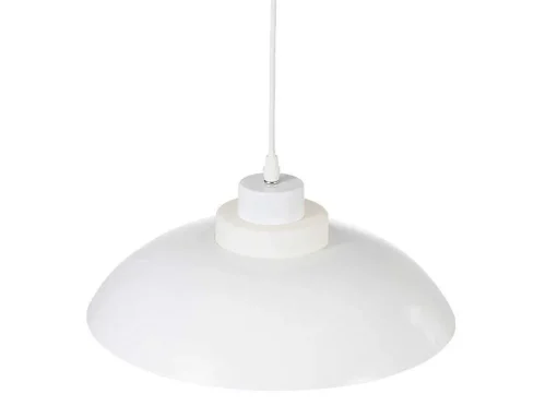 Hanglamp Van Metaal - D34 X H120 Cm - Wit - Briliva