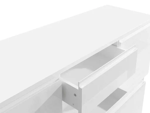 Hangmeubel Onder Wastafel - Wit - 150 Cm - Jimena Ii