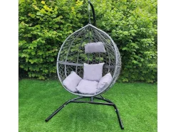 Hangstoel Egg Chair - Grijs - Max: 150 Kg