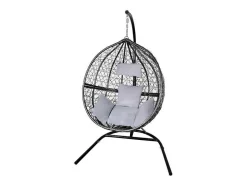 Hangstoel Egg Chair - Zwart - Max: 150 Kg