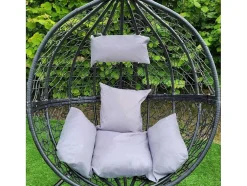 Hangstoel Egg Chair - Zwart - Max: 150 Kg