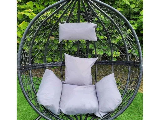 Hangstoel Egg Chair - Zwart - Max: 150 Kg