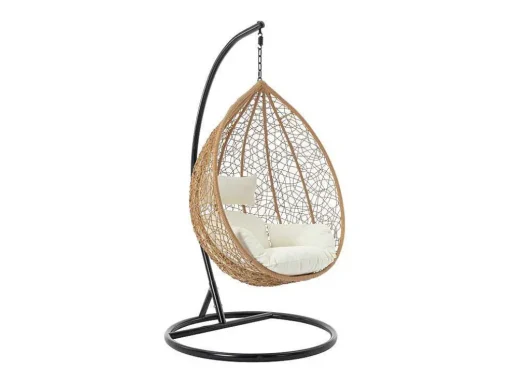 Hangstoel Van Gevlochten Hars - Licht Naturel - Campli Van Mylia