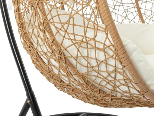 Hangstoel Van Gevlochten Hars - Licht Naturel - Campli Van Mylia