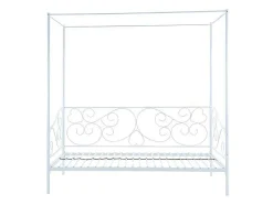 Hemelbed Vivian - 90X200 Cm - Wit