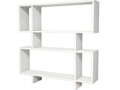 Hera Boekenkast, Wit, 100X22X111 Cm, Epikasa