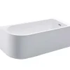 Hoekbad - 201 Liter - 150 X 75 X 58 Cm - Wit - Rechtse Hoek - Anika