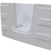 Hoekbad Met Deurtje Servee - 235L - 170 X 76 X 62 Cm - Hoek Links
