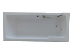 Hoekbad Met Deurtje Servee - 235L - 170 X 76 X 62 Cm - Hoek Links