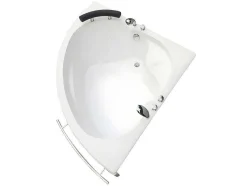 Hoekbad Met Kraan Navona - 263 L - 135 X 135 X H54 Cm
