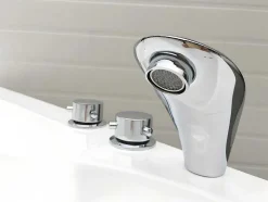 Hoekbad Met Kraan Navona - 263 L - 135 X 135 X H54 Cm