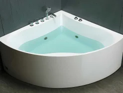 Hoekbadkuip Agyness - 263L - 135 X 135 X H57 Cm