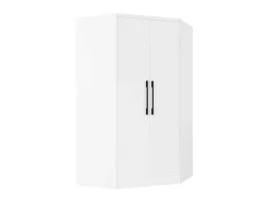 Hoekkast Met 2 Deuren - L101 Cm - Wit - Aurali