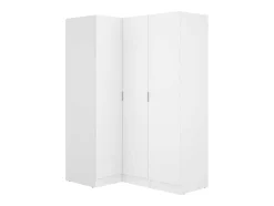 Hoekkast Met 3 Deuren - L132 Cm - Wit - Listowel