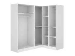 Hoekkast Met 5 Deuren - L173 Cm - Wit - Listowel