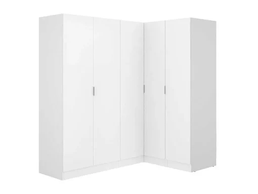 Hoekkast Met 5 Deuren - L173 Cm - Wit - Listowel