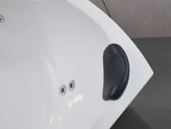 Hoekmassagebad Met Watervalsysteem Aglena - 2 Personen - 350 L - 150 X 150 X 60 Cm