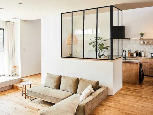 Hoekraam Werkplaats Van Gepoedercoat Aluminium - L120 X B60 X H130 Cm - Zwart - Bayview