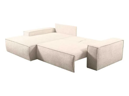 Hoekslaapbank Van Teddy Stof - Beige - Hoek Links - Amelia Van Pascal Morabito