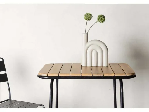 Holmbeck Cafe Tafel 88X70Cm Naturel.