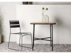 Holmbeck Cafe Tafel 88X70Cm Naturel.