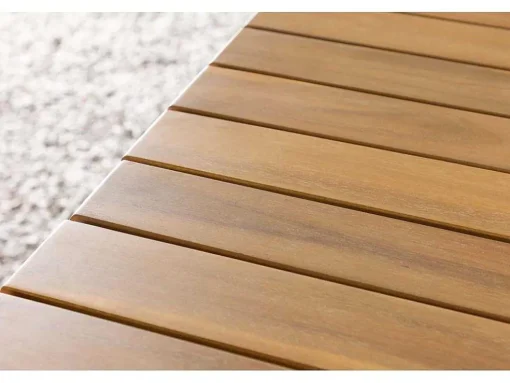 Holmbeck Cafe Tafel 88X70Cm Naturel.
