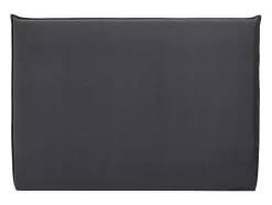 Hoofdbord 180 Cm - Fluweel - Antraciet Grijs - Ambrilia