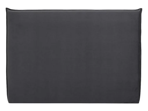 Hoofdbord 180 Cm - Fluweel - Antraciet Grijs - Ambrilia