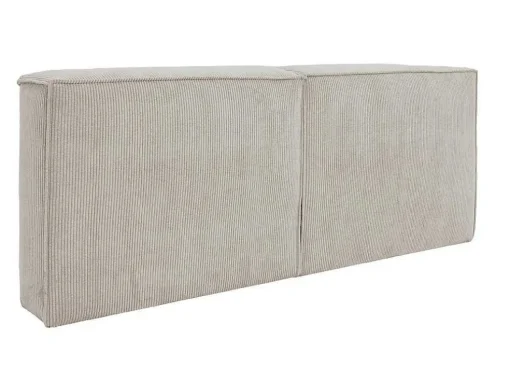 Hoofdbord 220 Cm - Ribfluweel - Beige - Timano Van Pascal Morabito - Van Pascal Morabito