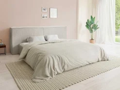 Hoofdbord 220 Cm - Ribfluweel - Beige - Timano Van Pascal Morabito - Van Pascal Morabito