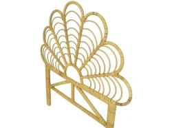 Hoofdbord 110 Cm - Rotan - Naturel - Flosia