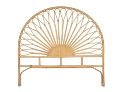 Hoofdbord 140 Cm - Rotan - Natuurlijk - Solia