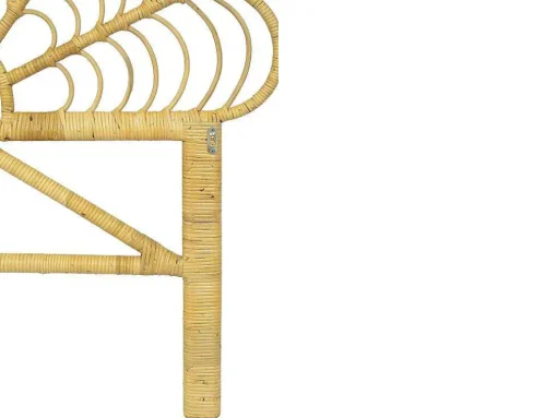 Hoofdbord 110 Cm - Rotan - Naturel - Flosia